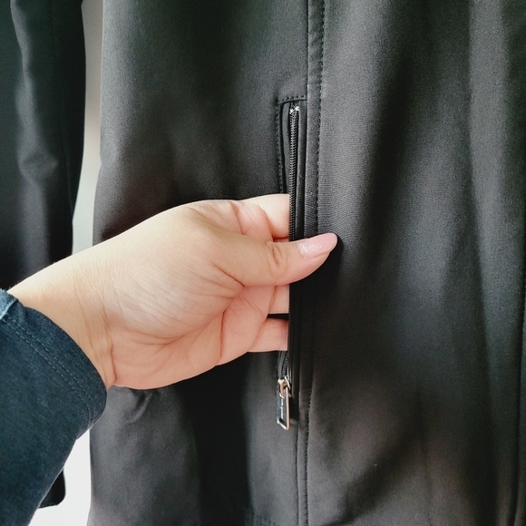 Andrew Marc Black Soft Shell Jacket - Picture 5 of 12